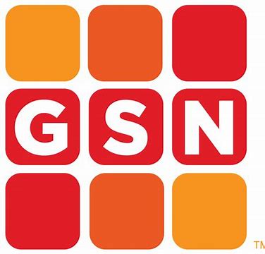 A red and orange square with the letters gsn in it.