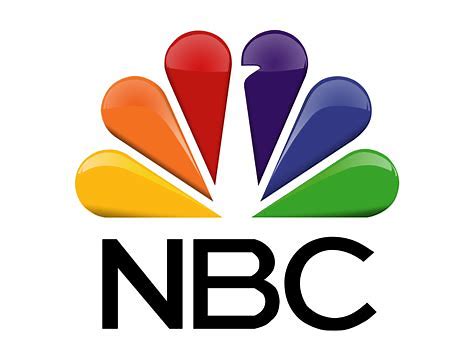 A colorful logo of the nbc television network.