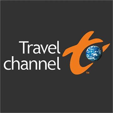 A logo of travel channel